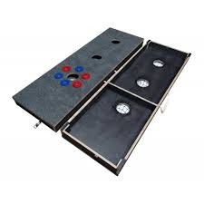 Whether your rules require 3 hole boards, one hole boxes, nesting. 3 Hole Washers