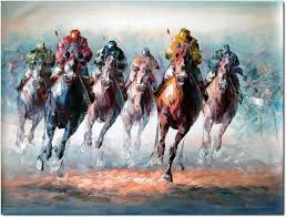 Animal Oil Painting Horse Painting Horse Art Abstract Horse Painting