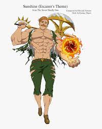 Il rentra dans les seven deadly sins 12ans plus tôt et on découvre une histoire d'amour avec merlin qui ne se conclut pas vraiment. Transparent 7 Deadly Sins Png Seven Deadly Sins Sun Png Download Transparent Png Image Pngitem