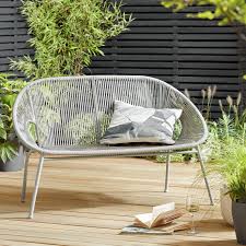 Argos Home Nordic Spring 2 Seater Bench Modern Design 8 In 2020 Argos Home Argos Garden Furniture Pallet Garden Furniture