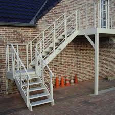 Building a large outdoor staircase. Aluminium Staircase For Exterior Or Interior Use Jomy