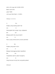 E sendiri aku disini c#m berjanji tak akan pergi d Kunci Gitar Pedihjenis