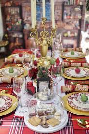 A traditional end table set pairs beautifully with a tufted, tailored couch, or complement a wingback armchair with a. Christmas Table Setting Victorian Traditional Style Christmas Table Scape Decorations Decor Christmas Table Settings Christmas Table Victorian Christmas