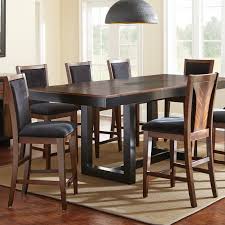 Steve Silver Julian Counter Height Dining Chair Set Of 2 Black Walnut From Hayneedle Dining Chair Set Dining Table In Kitchen Counter Height Dining Table