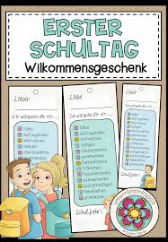 Lesezeichen Willkommensgeschenk Erster Schultag Unterrichtsmaterial Im Fach Fachubergreifendes In 2020 Klassenzimmer Gestalten Grundschule Schulbeginn Geschenk Schule