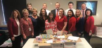 Login screen appears upon successful login. First National Bank Assembles Care Packages For Overseas Service Members