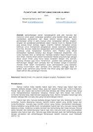 Contoh metode ilmiah i masalah pengaruh manusia sebagai faktor luar terhadap pertumbuhan tumbuhan. Pdf Metode Ilmiah Dan Ilmu Alamiah 1