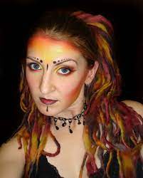 Diy Halloween Makeup Phoenix Lady Halloween Makeup Diy Phoenix Makeup Phoenix Costume