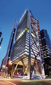 8 Chifley Square Is A Premium Grade Commercial Office Tower In The Financial Centre Of Sydney S Cen Structure Architecture Futuristic Architecture Architecture