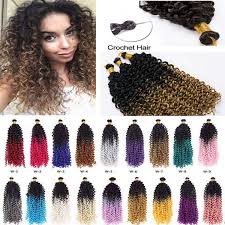 These soft tendrils of hair are very complimentary to every face shape so there is sure to. 3 Bundles Lot Marlybob Crochet Hair Synthetic Deep Water Wave Braiding Hair Weave Extensions Afro Curl Twist Braids Hair For Women 14 Dark Black To Coffee Brown Buy Online In Bahamas At
