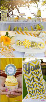 We Heart Parties You Are My Sunshine 1st Birthday Party Sunshine Baby Showers Sunshine Birthday Parties Summer Baby Shower