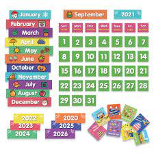 Calendar Cards For Pocket Chart