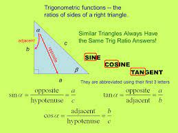 In your previous study of geometry you may have used right triangles to solve problems involving distances, using the pythagorean theorem. Unit 8 Right Triangle Trig Trigonometric Ratios In Right Triangles Ppt Video Online Download