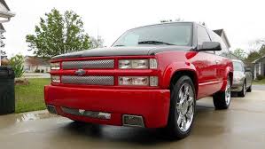 Image result for Electric Red 1999 Truck