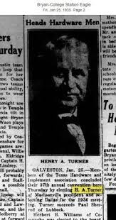 Henry Albert Turner (1872-1952)