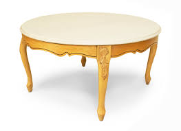 19th century rustic french console table resting on two turned front legs. French Louis Xv Marble Top Coffee Table