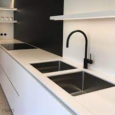 Select any style or any added the color black of these kinds of faucet can mellow down the shininess perfectly of metallic and steel sinks. Black Kitchen Faucet