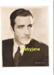 JOHN BOLES ORIGINAL 7X9 PHOTO 1930'S HANDSOME PORTRAIT