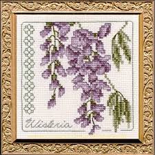 Cross stitching is relaxing, interesting, and as easy or difficult as you want it to be. Crossstitch Warehouse 5 X 5 Wisteria