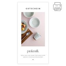 Möchten sie drei brötchen mit einem. Pinkmilk 30 Geschenkgutschein Ausdrucken Verschenken