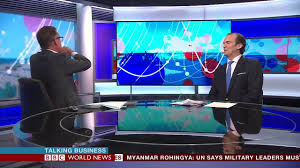 Remembering a favourite studio design before the days of red studios. Talking Business From Studio C On Bbc World News With Aaron Heslehurst Youtube