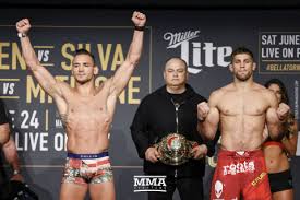 He currently competes in the lightweight division for the ultimate fighting championship (ufc). Majkl Chendler Lishilsya Poyasa Chempiona Bellator