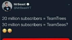 Oceans cover 70% of our planet and contain 90% of our water. Petition Petition For Mr Beast To Start Team Seas As 2020 S Version Of Team Trees Change Org