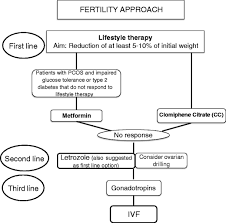 Polycystic ovary syndrome (pcos) is a hormonal disorder common among women of reproductive women with pcos may have infrequent or prolonged menstrual periods or excess male hormone. Fertility Approach Of Polycystic Ovary Syndrome The First Line Download Scientific Diagram
