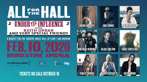 All For The Hall Returns To Nashville With Keith Urban