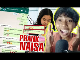 Namun kamu boleh mencobanya di nomor berikut : Prank Text Naisa Alifia Yuriza Asli Naisa Di Hina Ersya Ramadhan By Adi Putra
