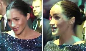 The duke and duchess of sussex arrive at the royal albert hall in london to attend the mountbatten festival of music. Meghan Markle Mocks Britons Obsession With The Weather Royal News Express Co Uk