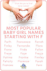 Baby Girl Names That Start With F In 2020 Baby Girl Names Beautiful Baby Girl Names J Baby Girl Names
