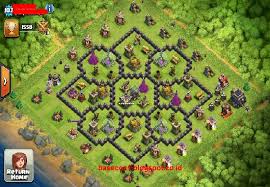 Gambar coc th 9 paling kuat. Gaya Terbaru Gambar Base Coc Th 6 Lucu Gambar Lucu