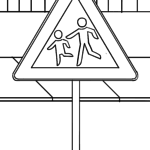 Stadt spielplatz wimmelbild wimmelbild vorschulbuch kinder reime. Verkehrszeichen Zum Ausmalen In Kindergarten Oder Grundschule