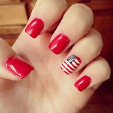 Stars, stripes, and nail art galore! 51 Gorgeous 4th Of July Nails Designs Nail Design Ideaz