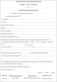 Năm 2018, tiền giang là đơn vị hành chính việt nam đông thứ 14 về dân số, xếp thứ 21 về tổng sản phẩm trên địa bàn (grdp), xếp thứ 32 về grdp bình quân đầu người, đứng thứ 45 về tốc độ tăng trưởng. Download Máº«u Ä'Æ¡n Xin Nghá»‰ Viá»‡c Chuyen Nghiá»‡p Nháº¥t Cho Nhan Vien