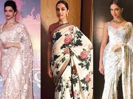 Every time Deepika Slayed A Sabyasachi Designed Floral Saree