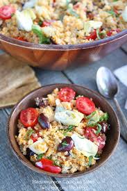 Nothing so difficult, exactly a perfect dish you will definitely go for. Mediterranean Couscous Salad Recipe