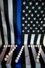 The Short Fraught History Of The Thin Blue Line American Flag Politico