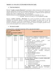 Doc Modul Ii Analiza Economico FinanciarÄƒ Iuliana Badila Academia Edu