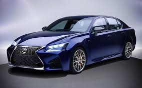 Download Wallpapers Lexus Gs F 2017 Cars 4k Sedans Blue Lexus Lexus Luxury Cars Lexus Sedan