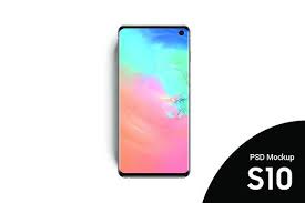 Samsung Galaxy S10 Mockup Psd In 2020 Mockup Mockup Psd Galaxy