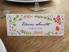 Then on the place card (see the beach wedding place cards photo above) they use the art to show the guest what table they are seated at. 60 Printable Place Cards Ideas Printable Place Cards Place Cards Place Card Template