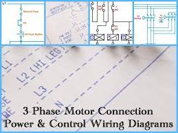 Three Phase Motor Power Control Wiring Diagrams Diagram Power Wire