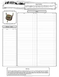 Inventory Sheets Part 2 Dnd Character Sheet Druid Dungeons And Dragons Dungeons And Dragons Game
