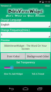 Internet connection is not required to read the bible verses. Bible Verse Widget For Android Apk Download