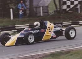 Eddie Irvine - works Duckhams Van Diemen RF87 at Brands Hatch ...