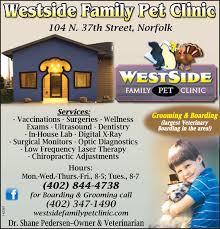 Westside veterinary clinic, flagstaff, az. Monday November 12 2018 Ad Westside Family Pet Clinic Norfolk Daily News