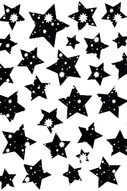 Black And White Star Wallpaper Iphone White Background Black Stars Protetores De Tela Papel De Parede Estrelas Adesivos De Unhas