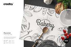 Placemat Mockup Set Placemats Placemat Design Creative Market